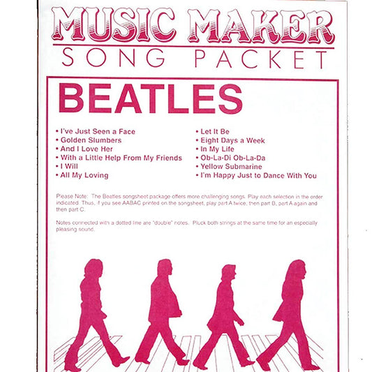 Beatles  sheet music MM