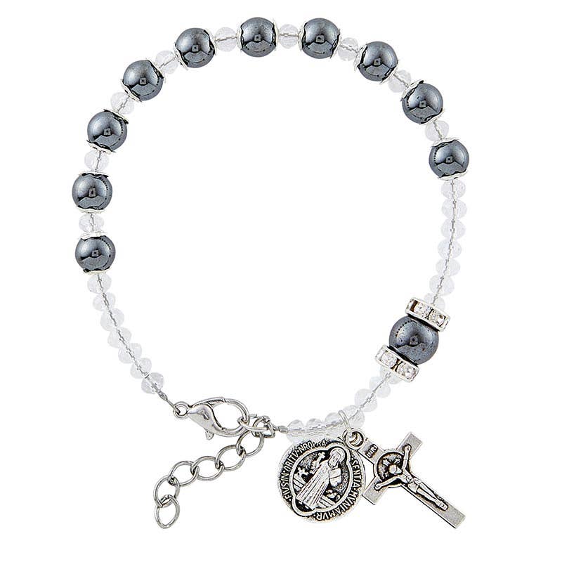 St. Benedict Rosary Bracelet - Ht