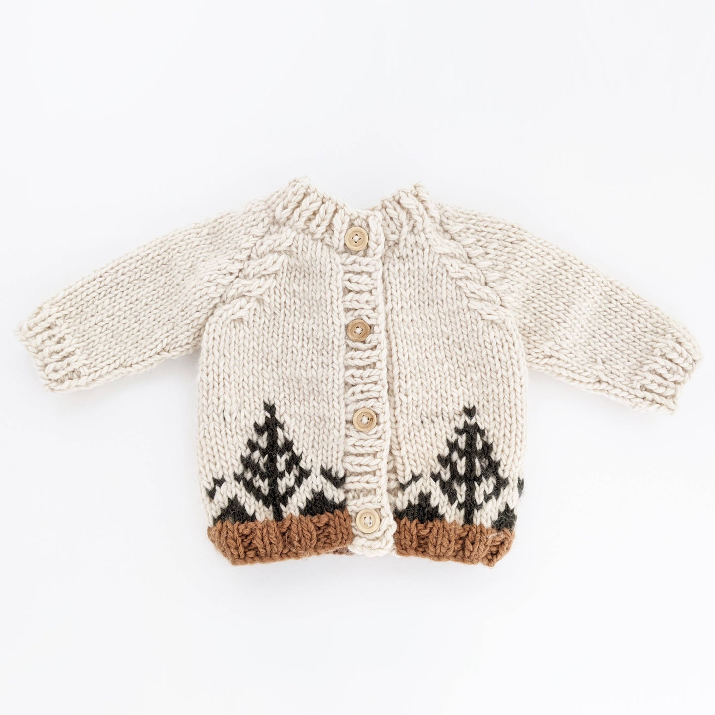 Forest Cardigan Sweater: 0-6 months