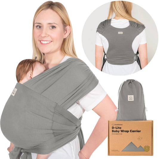 KeaBabies D-Lite Wrap Carrier (Graphite)