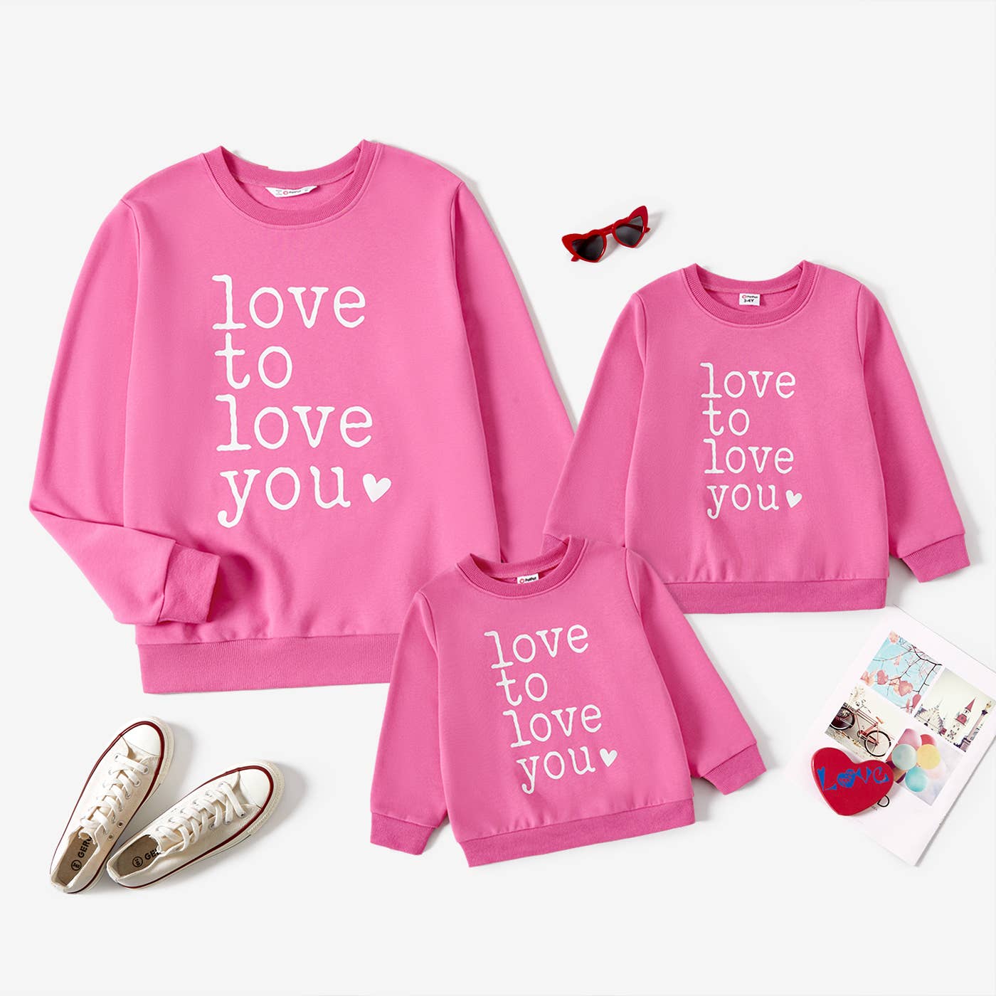 Valentine's Day love to love you crewneck