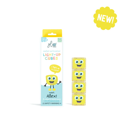 Glo Pals Alex Light-Up Cubes (NEW)