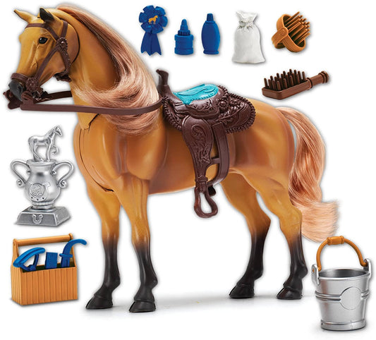 Blue Ribbon Champions Deluxe Quarter Horse Playset