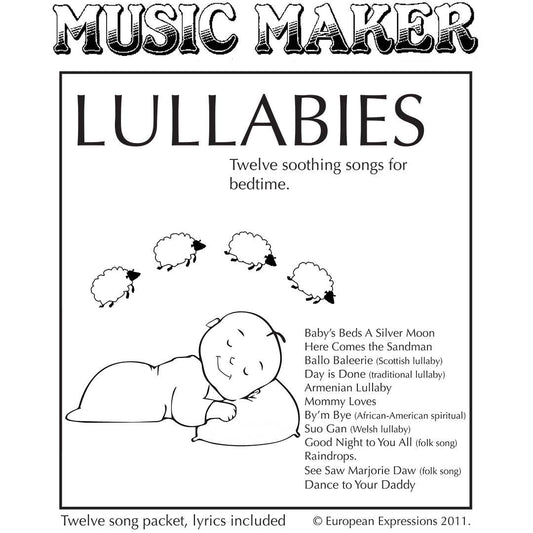 Lullabies sheet music MM