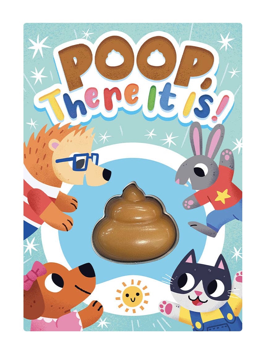 Poop, There It Is!- Children's Touch and Feel Squishy Foam Sensory Board Book