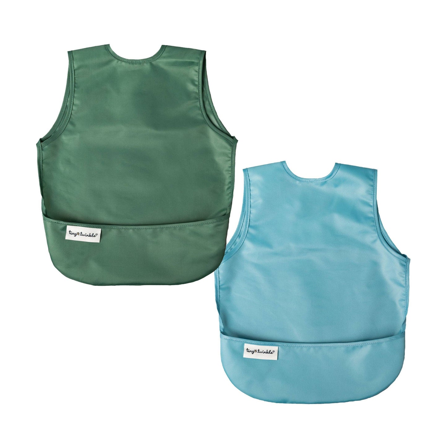 Mess-proof Apron Bibs - 2 Pack