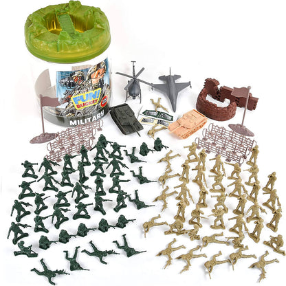 Fun Bucket Military Battle Group Playset