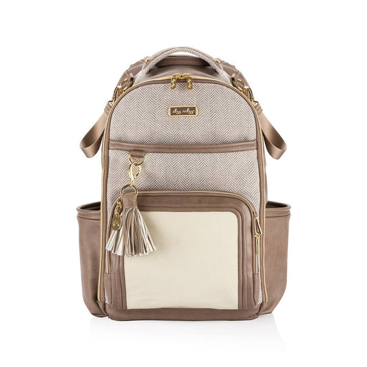 Vanilla Latte Boss Plus™ Backpack Diaper Bag