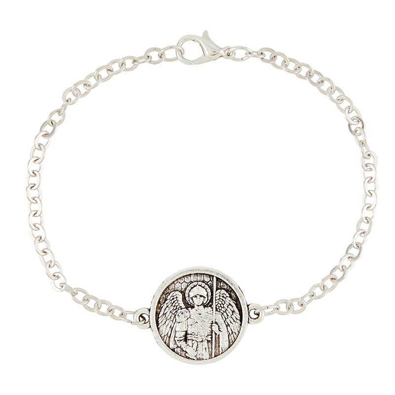 St Michael Coin Bracelet