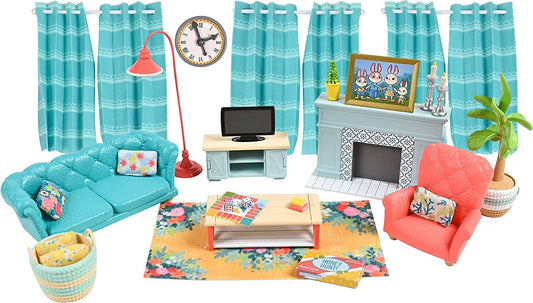 Honey Bee Acres Living Room Decor Accessories Playset