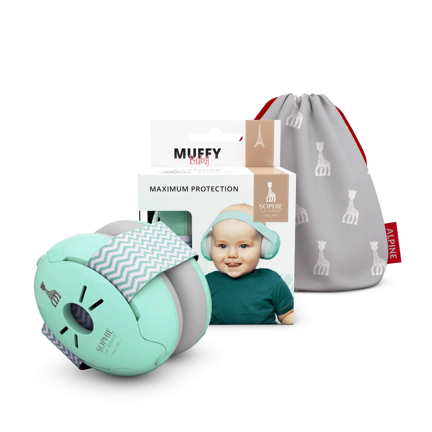 Alpine Muffy BABY - Sophie la girafe® earmuff