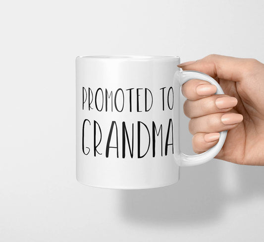 Promoted To Grandma Mug