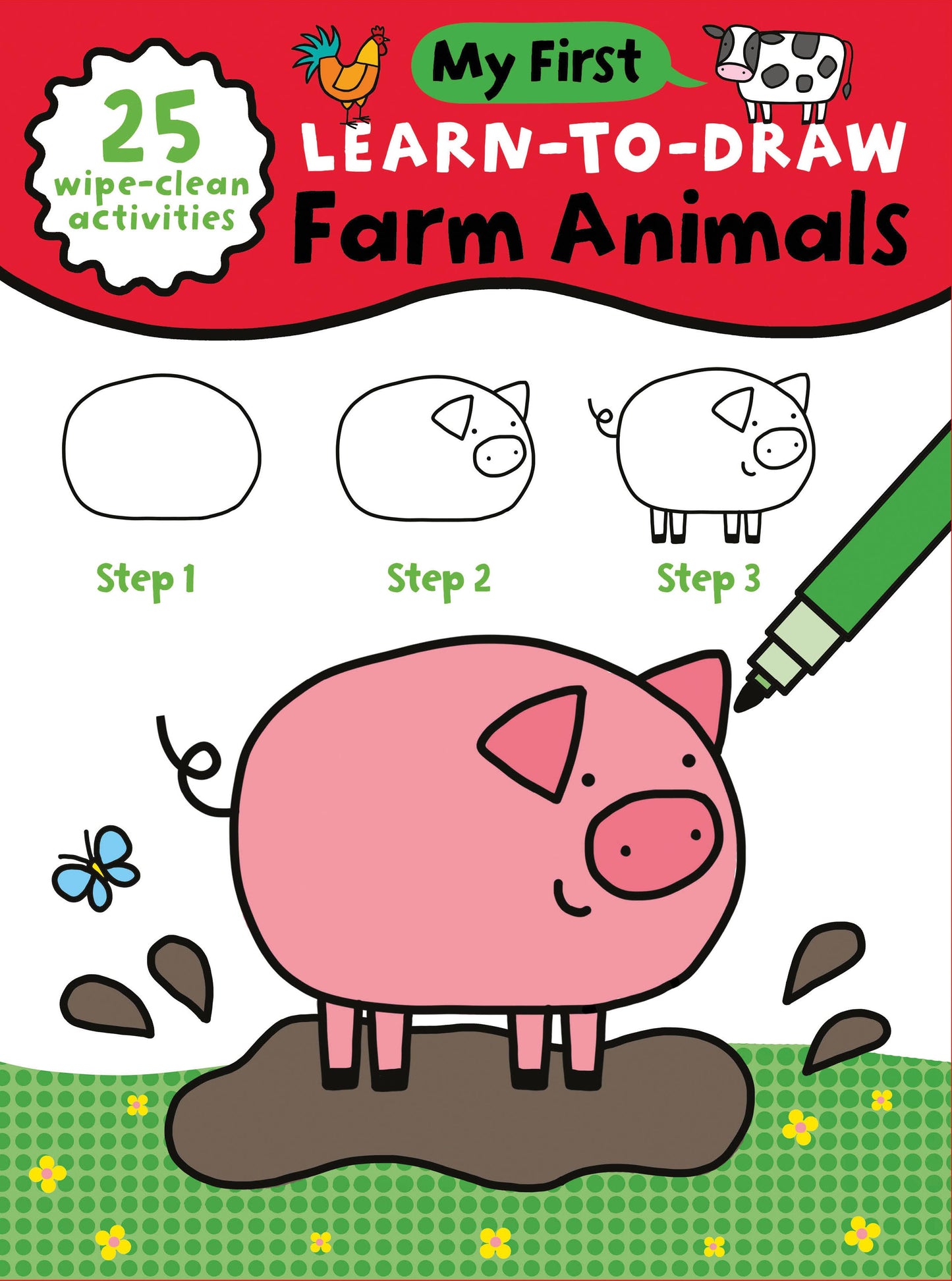 My First Learn To Draw: Farm Animals