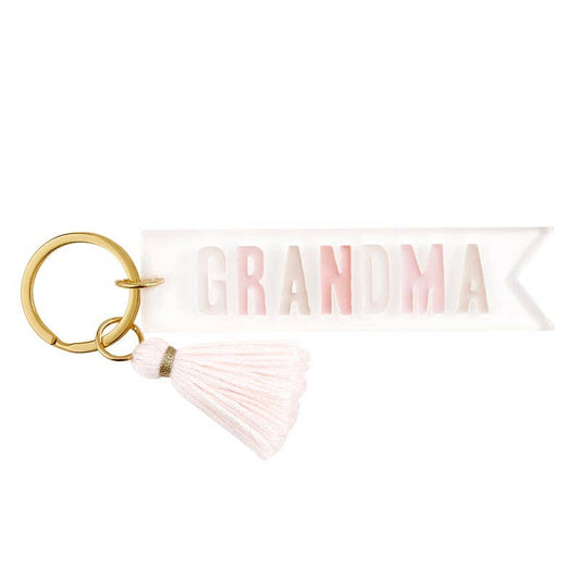 Acrylic Key Tag - Grandma