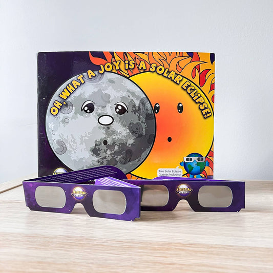 "Oh, What a Joy is a Solar Eclipse!" Book & Glasses