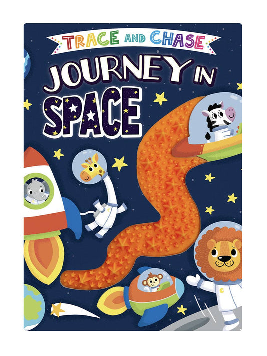 Journey in Space - Sensory Book with Touch and Feel Trail