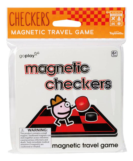 Toysmith Magnetic Checkers, Travel Game