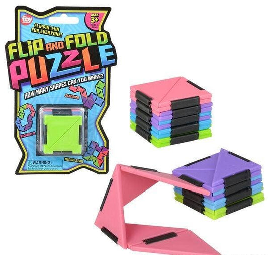 7" FLIP AND FOLD PUZZLE GAME