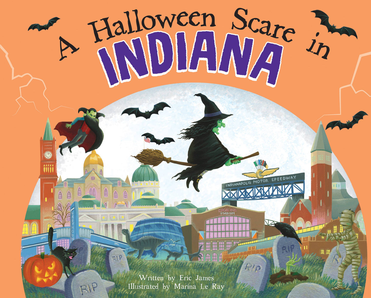 Halloween Scare in Indiana, 2E, A (HC-Pic)