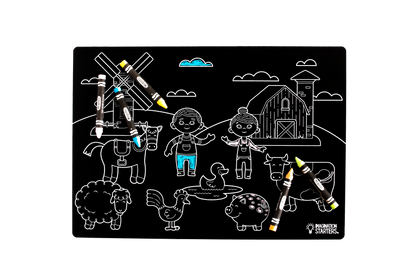 Chalkboard Farm Placemat 12x17