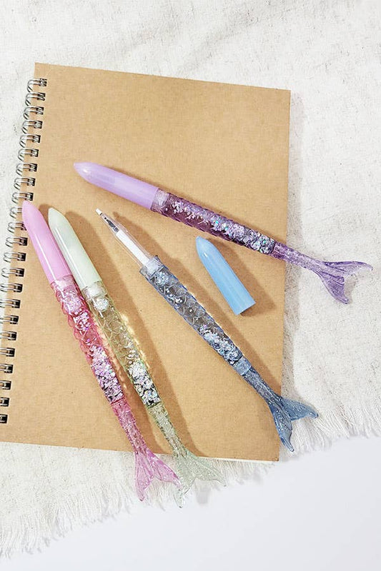 Glitter Mermaid Tail Pen