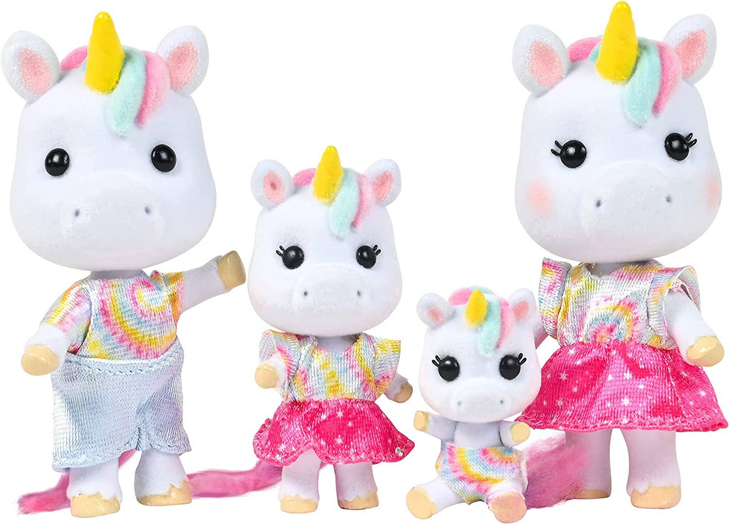 Honey Bee Acres Daydreamers Unicorn Animals Family 4-Pack