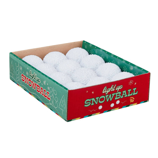 LIGHT UP SNOW BALL (12)